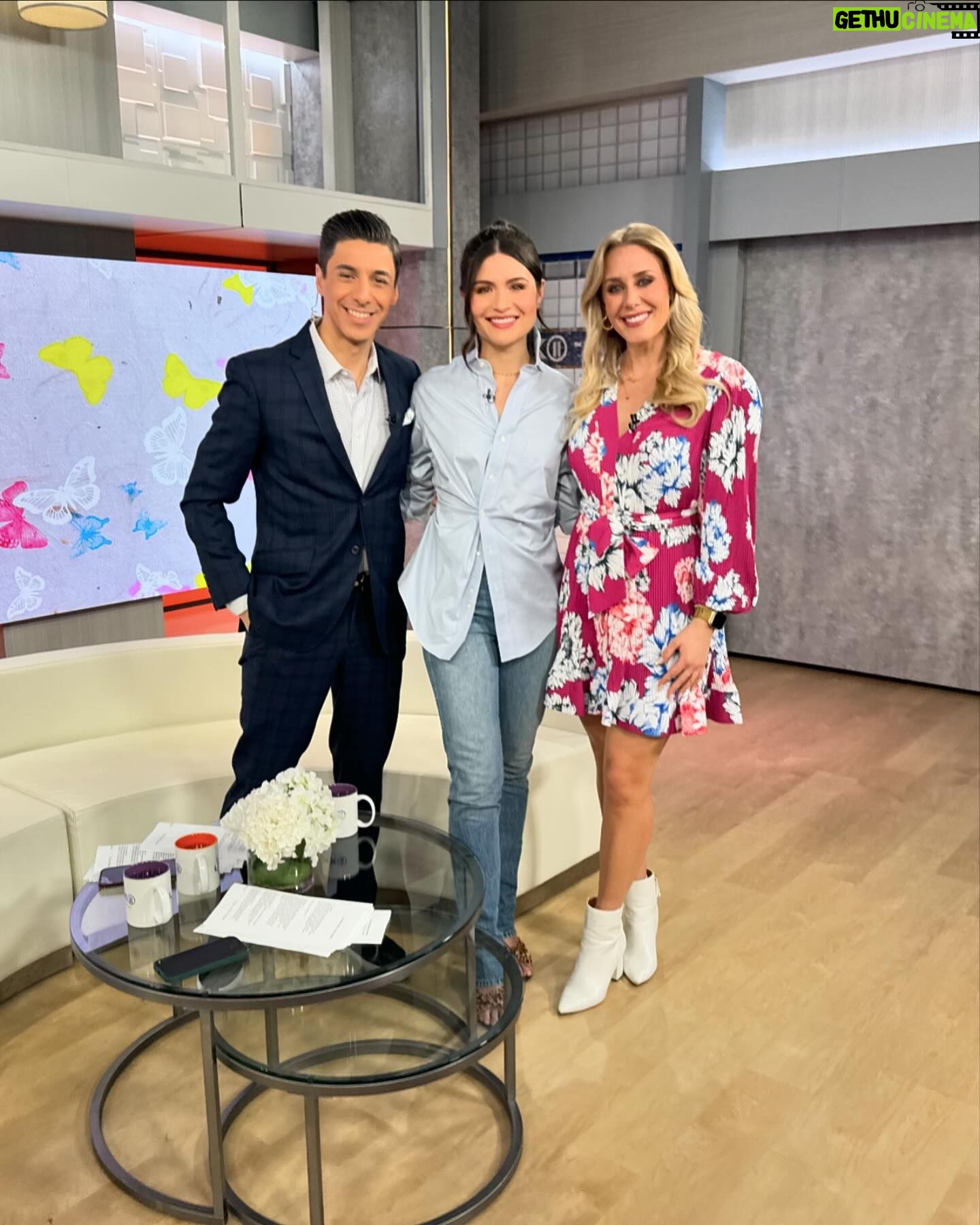 Phillipa Soo Instagram - More #piperchensings today with @nylivingtv @ny1 @siriusxm with a surprise run in with @mjrodriguez7