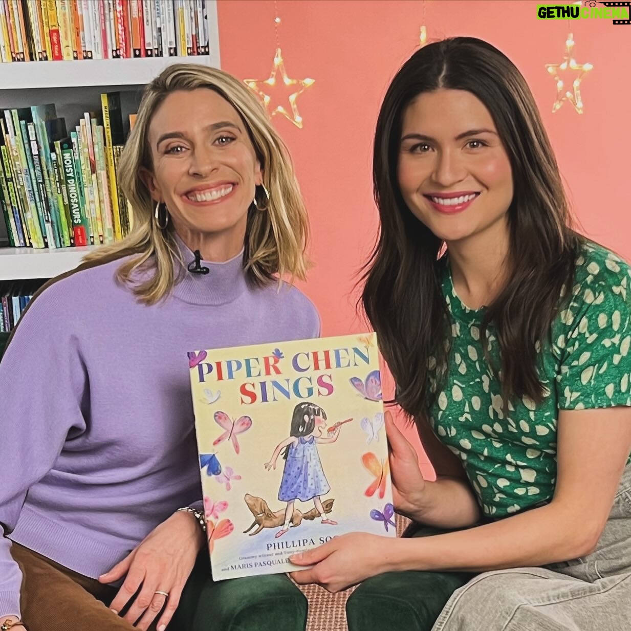 Phillipa Soo Instagram - In honor of #internationalwomensday I want to give a huge shoutout to the woman I have been collaborating with for the past six years, @marispasqualedoran Our children’s book comes out April 2nd, and it wouldn’t have happened without this incredible woman right here! She holds many titles, including the Piper Chen Sings co-author, business partner, sister-in-law, super-mom, all-time fun hang, coolest lady to rock a jumpsuit, and dear friend. I am so grateful to celebrate THIS woman today. ❤️🦋