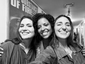 Phillipa Soo Instagram - How much joy could there possibly be in one photo?!?!?
@sarabareilles @reneeelisegoldsberry

@lctheater @camelotbway #camelotbroadway #lctheater