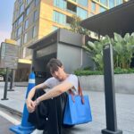 Phiravich Attachitsataporn Instagram – Blueblueeeeee 💙💙