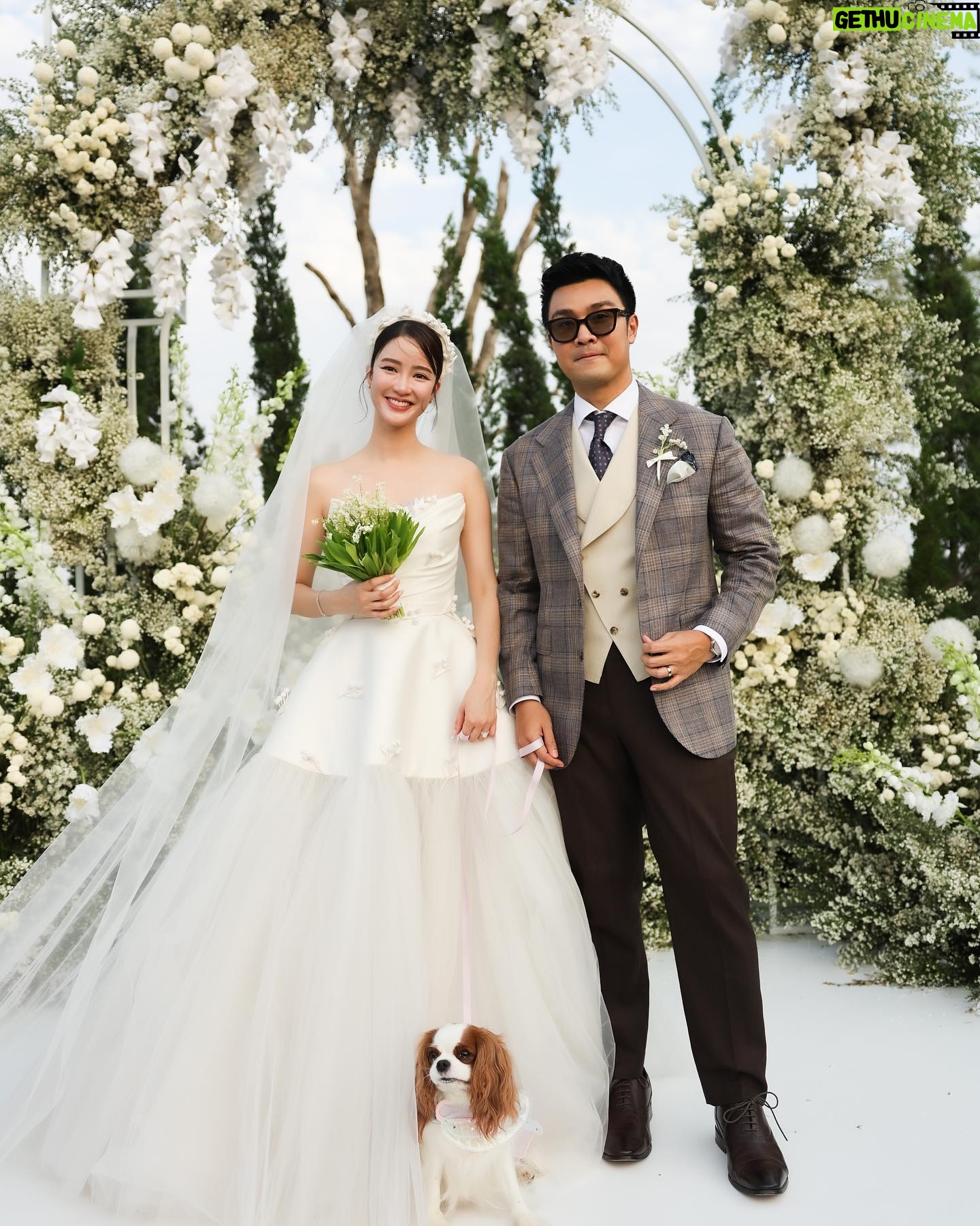 Pichukkana Wongsarattanasin Instagram - 🩷👰🏻♀️🤵🏻💕 @prima_prim #primtomtheluckyones ยินดีด้วยน้าา~ ขอให้เพื่อนมีความสุขมากๆ จัดงานได้น่ารัก อบอุ่นมาก สนุกสุดๆเลย 🥰🥰