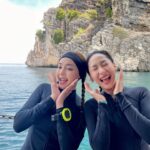 Pichukkana Wongsarattanasin Instagram - 🩵⛴️💦 ไม่เจอตัวใหญ่ แต่เจอน้องปลาตัวโปรด ก็ชื่นใจแล้ว~ หาอยู่นานเลยย ต้าว #Yellowboxfish 💛🐡🥰