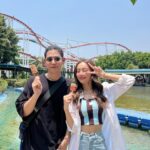 Pichukkana Wongsarattanasin Instagram - ☀️🎡🎢 😜 สวนสนุกในวัย30นิดๆ พวกเรายังฟิตอยู่เว้ยยยยยย55555 💪🏻😂😅 วันนี้มันส์มาก สนุกมาก รอดูหน้ากับฟังเสียงกรี๊ดได้เลยว่าใครจะมากกว่ากัน😎🙏🏻 ฝากช่องเพื่อน @porshe_saran ด้วยครับ สนุกทุกคลิปเลย คลิปสวนสนุกออกเมื่อไหร่เดี๋ยวแจ้งน้า~ ❤️