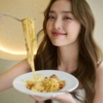 Pichukkana Wongsarattanasin Instagram - ฟีลโมโหหิวป่ะ 5555 🍝😋🤣