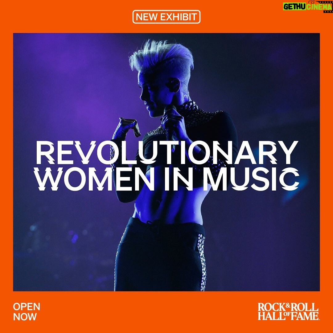Pink Instagram - So happy the Rock & Roll Hall of Fame has included one of my outfits from the Beautiful Trauma tour in ‘Revolutionary Women In Music: Left of Center’ - their newest exhibition. I wrote Beautiful Trauma as a snapshot of my world at that moment, how life can be both beautiful and excruciating at the same time. This outfit represents the joy there is to always be found in the dark. I find beauty in sharing that journey with you all on stage and on tour, and I’m so happy to share it with @rockhall now. The exhibition is now open in Cleveland, Ohio!!! 🤘