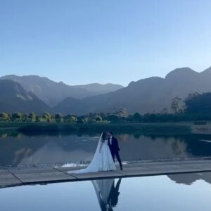 Pixie Lott Instagram - what an absolutely unforgettable few days living it up in beautiful South Africa for the new Mr and Mrs Ruiz 🤍 My eyes popped out of my head at the views everywhere I looked and of course at the bridey @g_porge @ruiz_jamie it was so special and stunning and we love you 🤍🤍🤍