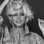 Pixie Lott Instagram - the countdown is on 🐝✨ photog - @annafowlerphotog make up, hair - @staceylaceymua wearing - @savagexfenty @badgalriri