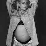 Pixie Lott Instagram - the countdown is on 🐝✨ photog - @annafowlerphotog make up, hair - @staceylaceymua wearing - @savagexfenty @badgalriri