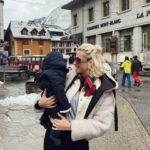 Pixie Lott Instagram - ski ski wit my baby