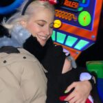 Pixie Lott Instagram - c’etait magnifique 💛 @disneylandparis is steeped in so much nostalgia for us from the music everywhere to the castle at night, it was magical to be back but with bertie and my fam 🧚‍♂️