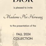 Ploi Horwang Instagram - Happy me eating cookie, drinking matcha and ready for #DiorFall24 show tomorrow at 7AM (BKK time) @dior รับชมแฟชั่นโชว์ #DiorFall24 พร้อมกันตอนเช้าเวลา 7:00น. ตามเวลาประเทศไทย ผ่านไลฟ์สตรีมมิ่งสดบนเว็บไซต์ Dior.com และ LINE OA @ diorcouture