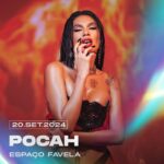 Pocah Instagram - não aguentava mais guardar esse segredoooo VAI TER POCAH NO @rockinrio de Caxias pro palco favela 🙏🏾❤️