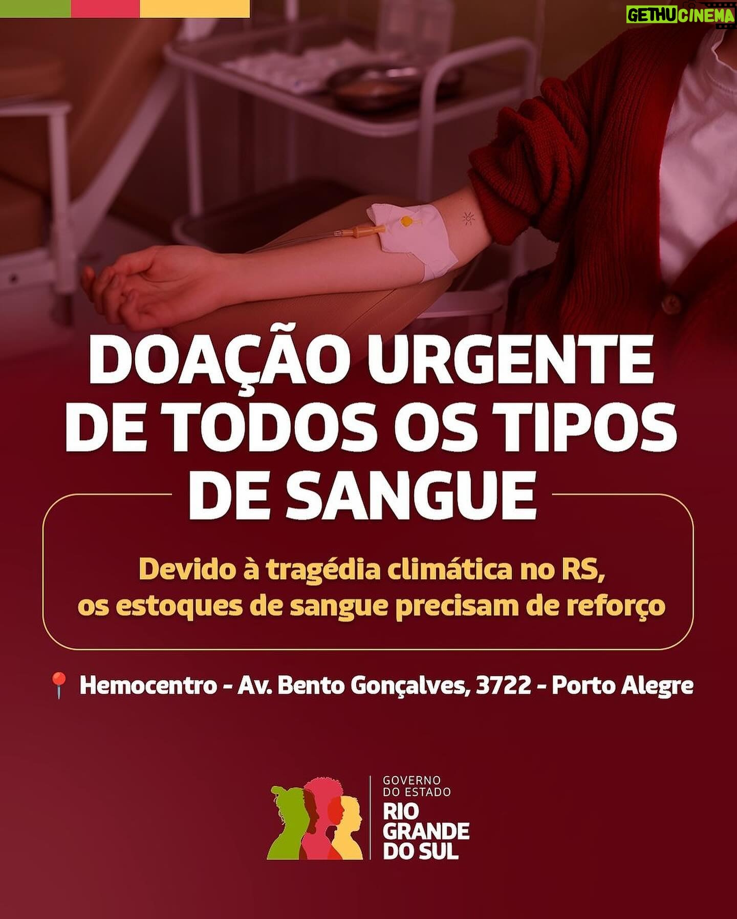 Pocah Instagram - O Rio Grande do Sul tá precisando da nossa ajuda, aqui tem mais informações divulgadas pelo @governo_rs Quem puder ajudar com doação, o hemocentro está precisando de doações urgentes e o governo abriu uma chave pix e liberou um endereço pra entrega de itens pessoais. Vamos todos orar pelo RS 🙏🏽
