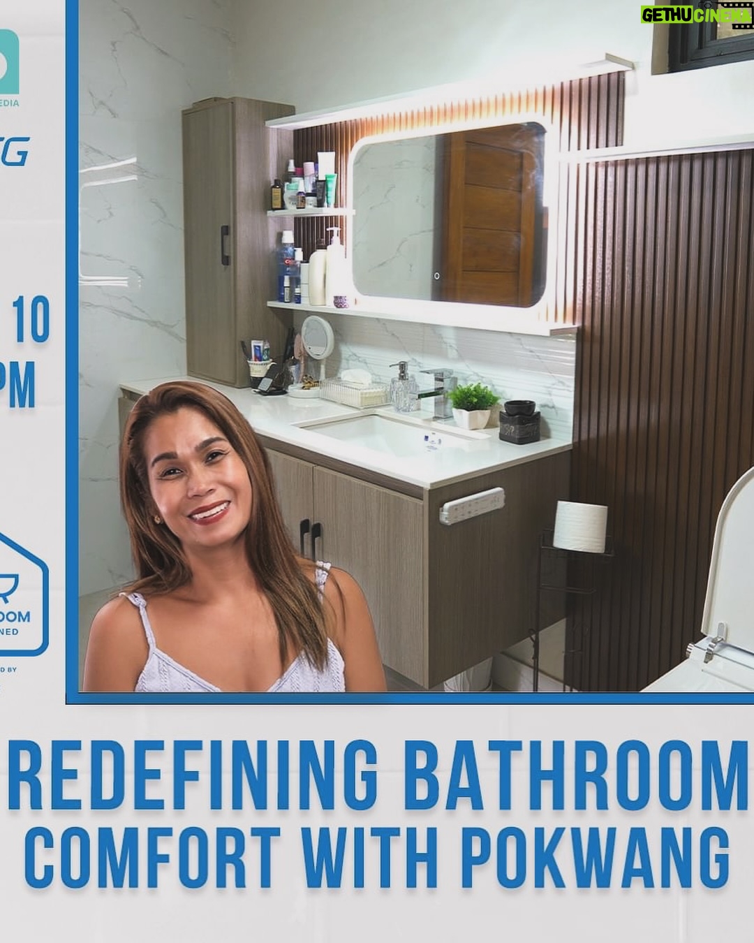 Pokwang Instagram - Posted @withregram โข @hcgbathroomfixtures Watch out for the next episode of ๐๐ฎ๐๐ต๐ฟ๐ผ๐ผ๐บ ๐ฅ๐ฒ๐ฑ๐ฒ๐ณ๐ถ๐ป๐ฒ๐ฑ ๐ฆ๐ฎ! Feel the warmth of a home with @itspokwang27! Join us in an exclusive tour of her house showcasing her bathrooms equipped with HCG products! Be ready to catch us on Friday, May 10 at 8:00 PM. #HCGBathroomFixtures #HCGPhilippines #BathroomRedefined #Pokwang #BathroomBuild #PlusNetwork