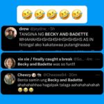 Pokwang Instagram – Posted @withregram • @percinotpercy GOMBADETTE, CAVIAR, 10/10…maraming salamat sa lahat ng nanuod at nag post ng ❤️❤️❤️❤️❤️ for BECKY AND BADETTE! Tara na’t makisaya sa sinehan!