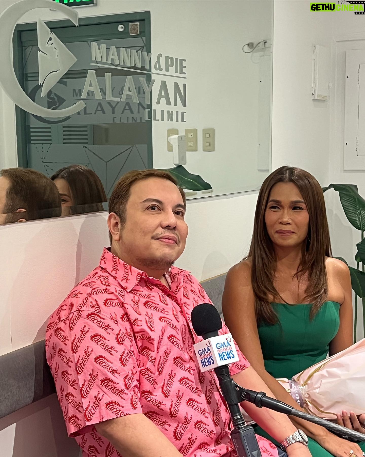 Pokwang Instagram - Thank you so much @mannyandpiecalayanclinic nice to be back as your endorser again po ❤️🙏🏼 thank you…. more pagpapaganda at pagpapabata with you @mannyandpiecalayanclinic 😘 hair & makeup @rovielcastor Thank you @kimmerferrer for my outfit ❤️