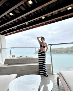 Pokwang Instagram - Ang ganda naman dito sa @villaangelinaluxurysuites kabog na kabog…. O hindi leisure ang punta ko dito ha… hanap buhay po para sa anak hahahahhaaa kaya mag uunat muna bago first shooting day 😊😃🤪