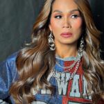 Pokwang Instagram - Mamang @itspokwang27 💙❤️for @ultramega_ph Anniversary #UltramegaExpo2023 . Hair by: @rhadlaurejas Assisted by @yvonnemaylaya Make Up by: @rovielcastor Styled by: @hausofjaylo Hair Extensions by: @tanyhairextensionsplus