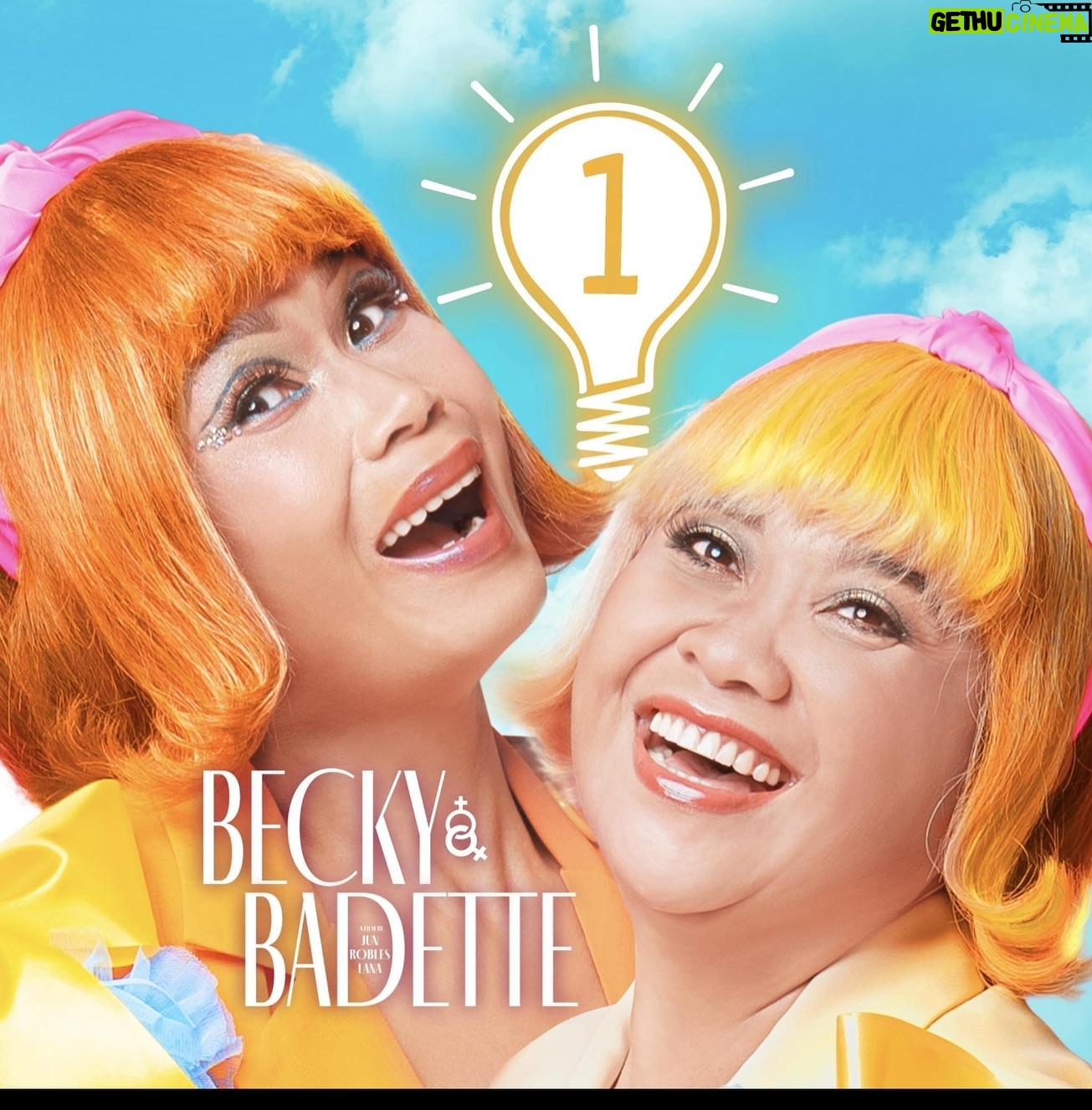 Pokwang Instagram - masaya po ang movie namin na mapapanood nyo na sa December 25 sa mga sinehan, #BeckyandBadette at kami po ay natutuwa na muling maibabalik ang sigla ng sine at industriya ng pelikulang pilipino sa pakikipag tulungan ng mga producers na gumagastos at nagtitiwala na muling makakabangon ang pelikulang pinoy, salamat po @mmdagovph salamat po @theideafirstcompany salamat sis Uge salamat direk Jun R. Lana at @percinotpercy sa mga artistang kasama po sa #MMFF salamat sa inyo sana magkatulungan tayo at wag isiping ito ay paligsahan kundi ito po ay bayanihan para tayo ay makabangon muli matapos ang tatlong taong pagtulog dahil sa Pandemia ππΌβ€οΈ magkitakits po tayo sa December 25 π