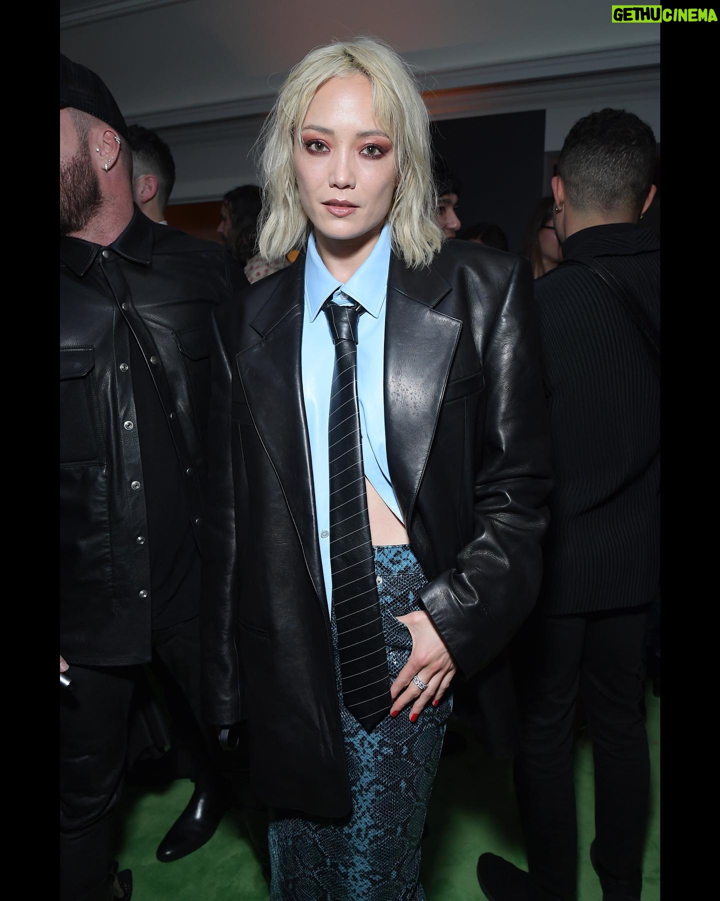 Pom Klementieff Instagram - 👔 @wmag party 🖤