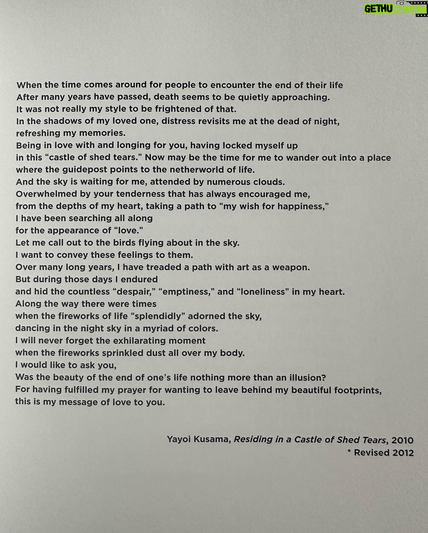 Pom Klementieff Instagram - ⚫️💗⚫️💗⚫️ Dots Obsession 💗⚫️ 💗⚫️ 💗 Yayoi Kusama ⚫️💗⚫️💗⚫️ #EveryDayIPrayForLove #YayoiKusama ⚫️💗⚫️💗⚫️