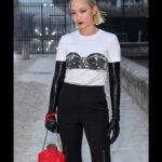 Pom Klementieff Instagram – 🖤 @alexandermcqueen show in Paris was so stunning ❤️ thank you for having me ♠️💀 #McQueenAnatomy
#McQueenAW23 #PFW