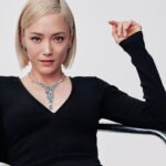 Pom Klementieff Instagram – Pom Klementieff wears a masterpiece of High Jewelry from the Le Voyage Recommencé collection, where the Maison’s emblematic panther appears to watch over a set of three aquamarines totalling 20.33 carats. #CartierHighJewelry #LeVoyageRecommencé