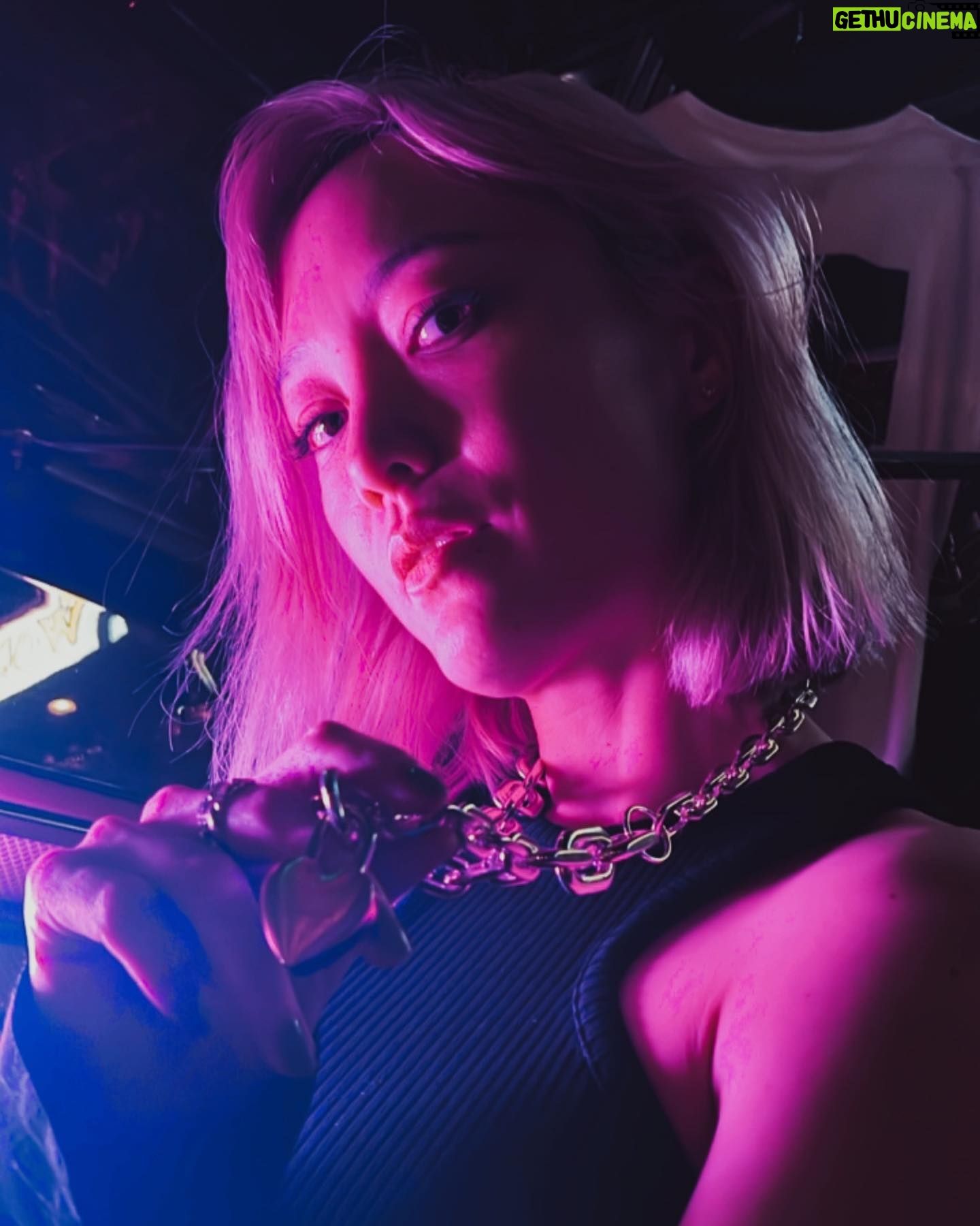 Pom Klementieff Instagram - ⛓️Heavy heart ⛓️🖤🔒 @ambush_official 📷 @shota.kawada