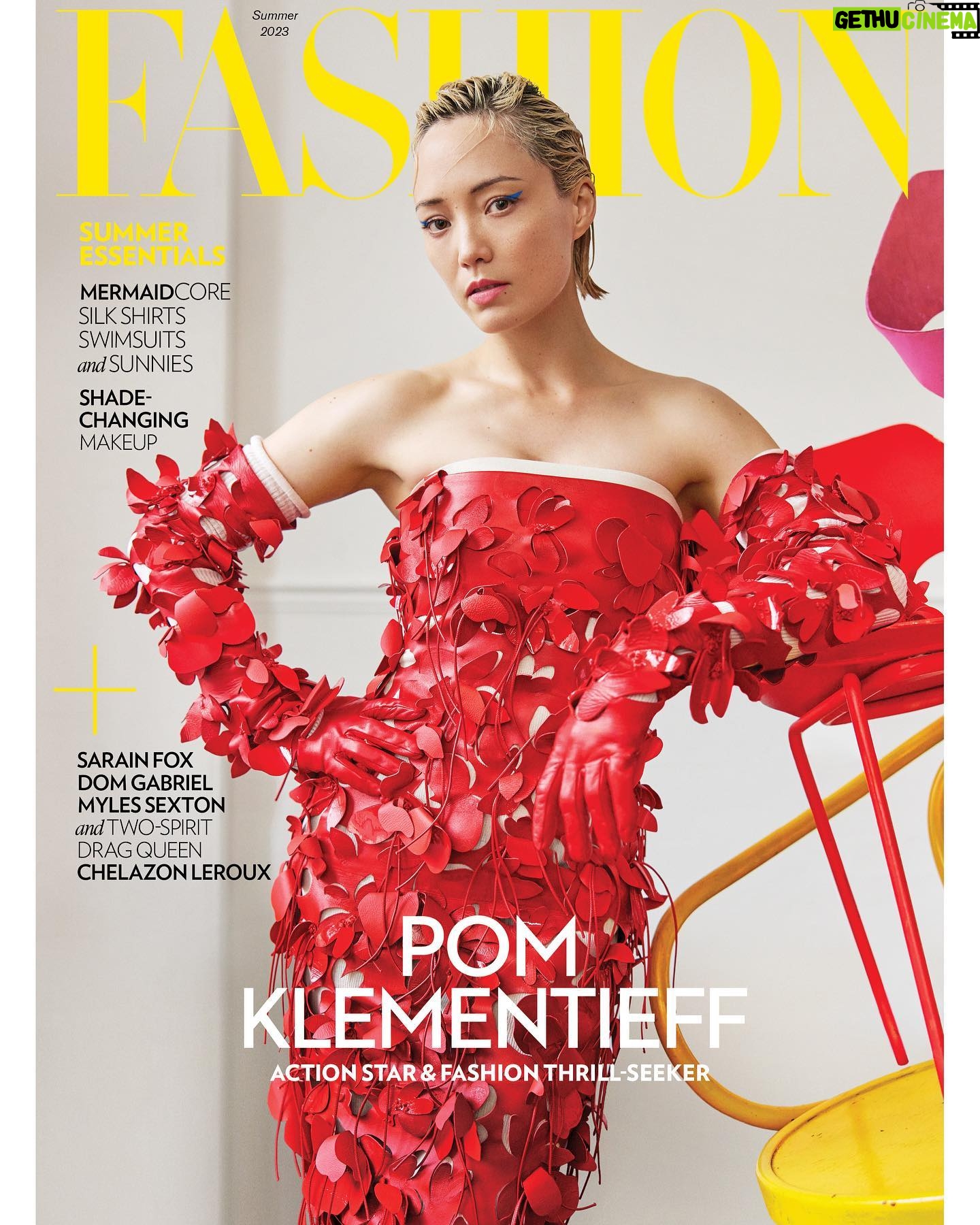 Pom Klementieff Instagram - Introducing our Summer 2023 issue cover star, #PomKlementieff! Pom Klementieff has never wanted an office job. “I aspired for adventure and something outside the norm,” she tells FASHION. Simply put, the fearless #GuardiansOfTheGalaxyVol3 star just wanted to kick some ass. In her latest work, she gets to put her boxing and martial arts training to good use and play the type of role that’s always inspired her: the “strong, unapologetic and crazy fighter female character.” Catch the full story by following the link in bio! FASHION’s Summer 2023 issue is available on Apple News on May 23rd and on newsstands on May 29th. Photography by @royalgilbert Creative direction @georgeantono1 Styling @karenclarkson Hair @marcialuvlocks @onerepresents @hairbysammcknight Makeup @arielyehmakeup @saintlukeartists @tatcha Nails @sasha_goddard_ @saintlukeartists @shoreditchnails @officialbyredo Fashion assistants @mollellison @maggiecurwin Hair assistant @anais_rosenthal_ Photo assistants #NickCollins @phillbradley Producer @thearcadeproduction Art Direction @daniellesuzanne_ Words by @annikalautens Cover 1: Wearing @matthieu_blazy #BottegaVeneta Cover 2: Wearing @ysl @shaunleanejewellery #FASHIONCanada #UnapologeticallyOurselves