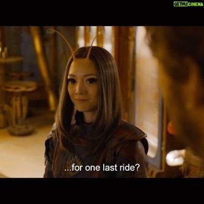 Pom Klementieff Instagram - New trailer for #GotGVol3 π one last ride with the Guardians of the Galaxy π’πΈπ @jamesgunn π Only in theaters May 5th