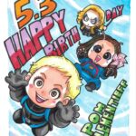 Pom Klementieff Instagram - Skydiving drawing for my bday so cute! Thank you @miz_no_8ight 🪂✨✨✨ #Repost @miz_no_8ight ・・・ 【5.3 HAPPY Pom Pom Day】 ・ 今年もやって来たハッピーポムポムデイ！💚 Happy Pom Pom Day, here we come again this year! ・ #Pomklementieff #illustration #ポムクレメンティエフ #イラスト #アナログイラスト