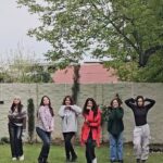 Pooja Gor Instagram - KASHMIR YOU WERE AMAZING! Where next gurrlsss??? . . #kashmir #friends #trip #memories #mountains #aishwaryasakhuja