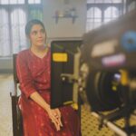 Pooja Gor Instagram - Happiest in front of the big boy! #Arri #actorslife