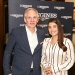 Pooja Gor Instagram - Time flies, but style is eternal. ⏳ Immersed myself in the world of @longines at a captivating event, learning about their legacy and admiring exquisite timepieces straight from the Swiss museum. Thanks for the fascinating journey, Daniel Hug! #EleganceIsAnAttitude #Longines #Timepiece #WatchLovers #SwissMade #LuxuryWatches #VintageStyle #Timeless