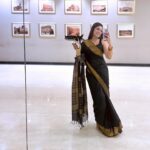 Pooja Gor Instagram - First award of the year. 🥹Thank you GIEBA for honouring my work. A token of appreciation like such is encouraging for every artist. Grateful. 🙏🏽 Wearing @isadoralife1 saree
