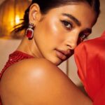 Pooja Hegde Instagram – A flair for the dramatic 💥😉⭐️