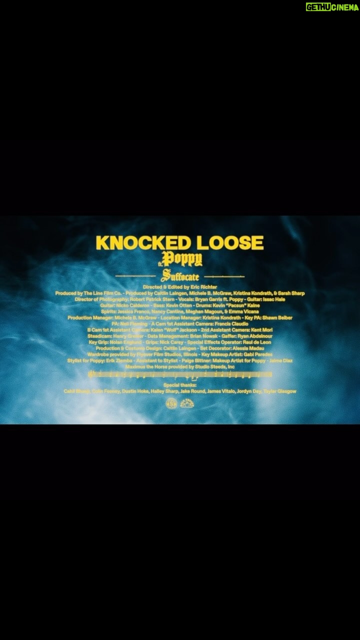Poppy Instagram - The best Knocked Loose song “Suffocate” featuring @impoppy is out now.