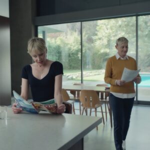Portia de Rossi Instagram - Don’t miss the Super Bowl to see what we did #BeforeAlexa. This is why I’m always wearing fuzzy sweaters.