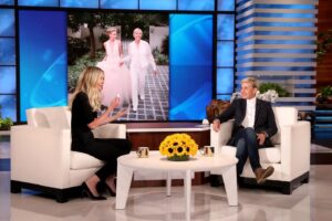 Portia de Rossi Instagram - My last time on the Ellen show! So emotional! @theellenshow