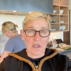 Portia de Rossi Instagram - Our new normal...cooking and legos  purplecarrotxo