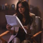 Prajakta Koli Instagram - Happy blurry moments from MostlyChai’s set today. 😌 …. Styled by @aakrutisejpal 📸 by @lordaritra …. Outfit - @torqadorn x @gateway.pr Jewellery - @e3kjewelry @ascend.rohank
