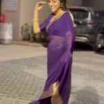 Pranavi Manukonda Instagram – 🥹💜

#reels #instagram #saree #traditional #love #instagood