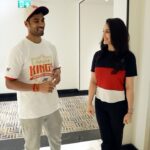Preity Zinta Instagram - The 𝐫𝐞𝐚𝐥 Shashank catches up with our biggest support system, our co-owner Preity G Zinta, after the thrilling chase yesterday! 😍🔥 Catch the entire fun-filled conversation EXCLUSIVELY on the Punjab Kings app! 🤩 #SaddaPunjab #PunjabKings #JazbaHaiPunjabi #TATAIPL2024 #GTvPBKS #ting