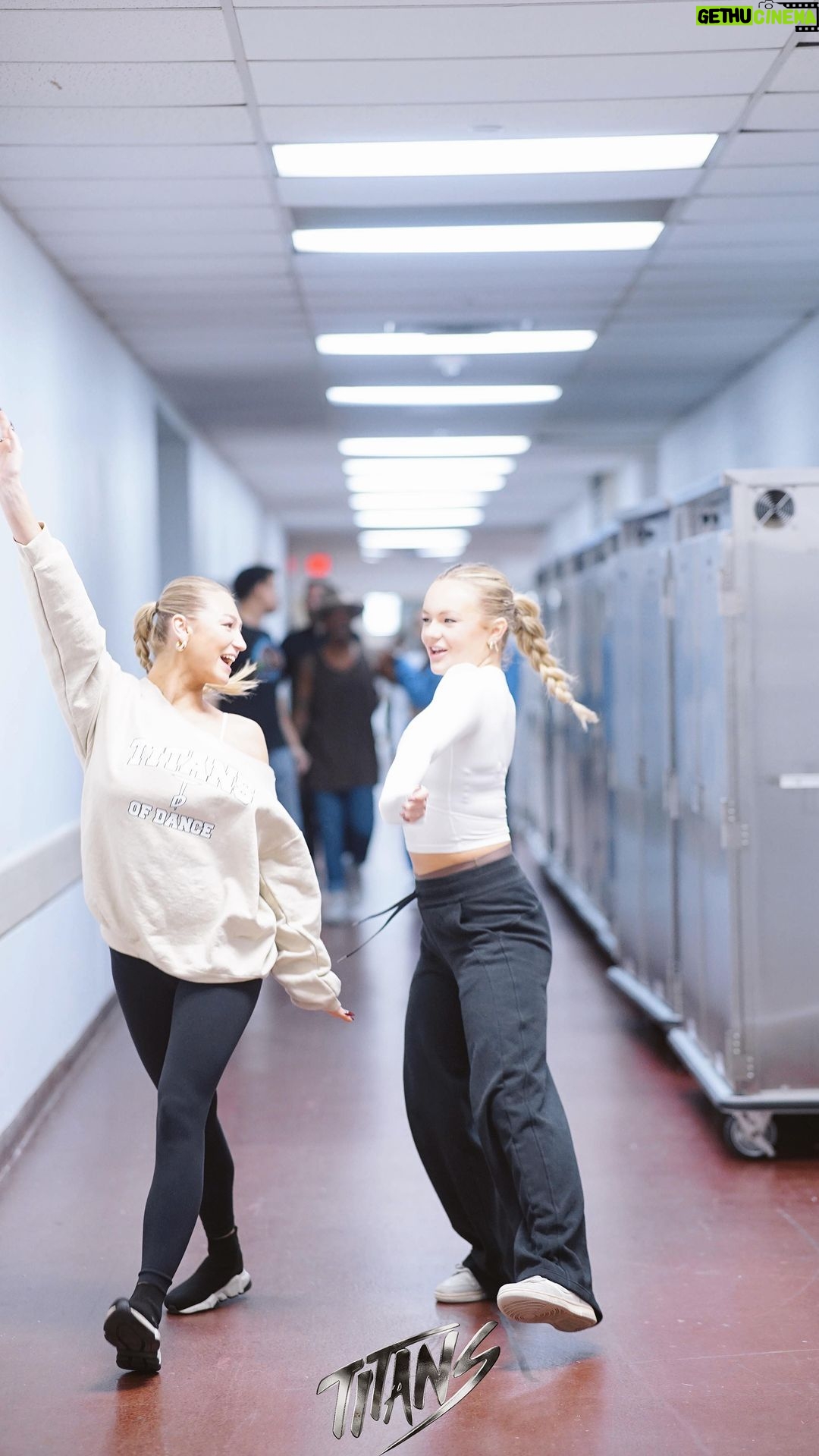 Pressley Hosbach Instagram - grateful to be able to travel the world and share what i love with so many amazing people. thank you @titansofdance for creating such an inspiring and loving environment 🤍 dancing my girls moves @autumnmiller