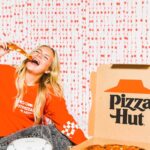 Pressley Hosbach Instagram - the new @pizzahut deal lovers menu is perfect to teach your dad about girl math…🍕💕 #ad
