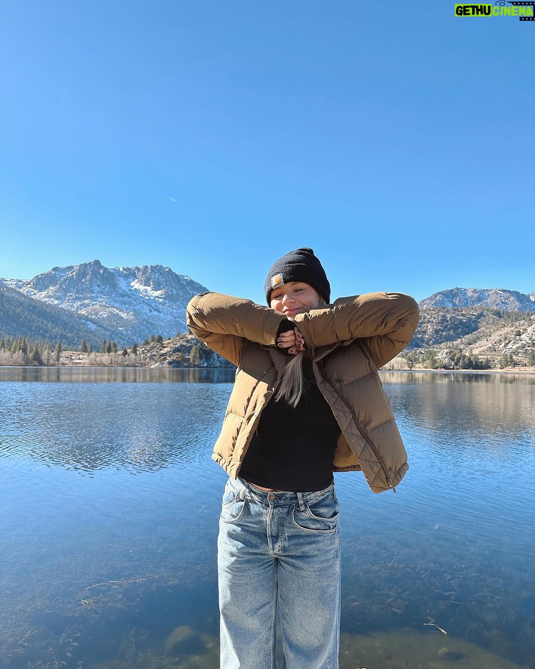 Pressley Hosbach Instagram - took a quick trip 🏔️ Mammoth Mountain