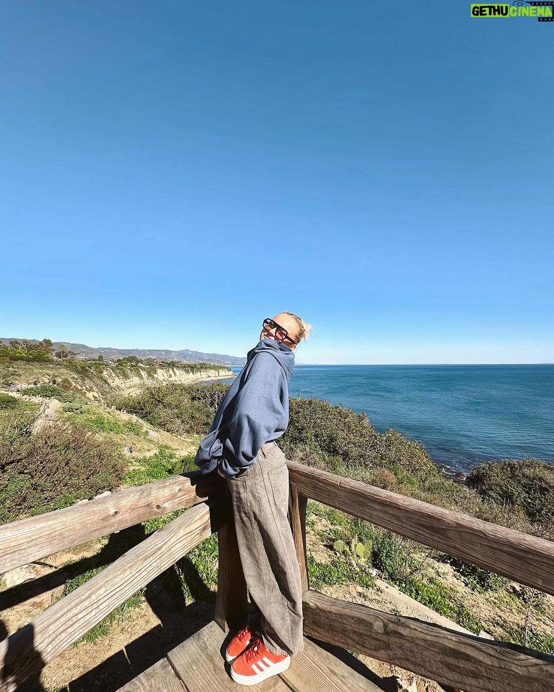 Pressley Hosbach Instagram - trip to malibu 😇 Point Dume, Malibu, CA