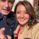 Priscilla Vargas Instagram - Salimos de paseo en @tudia13 por el Día del Patrimonio 🙌🏻 @joserepenning @canal13cl