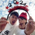 Priscilla Wong Instagram - 2023， 我們， 的 第六年。 你說，最近經常想起我們認識的那年，剛剛十年前。 那時，我總是駛着一架滿滿刮花痕的四驅車開工，車殼塵土飛揚，車中糟糟亂亂，你總是在想，她真正身份其實是一位地盤女工嗎？ 然後，你接收了這位地盤女工，也接收了她的凌亂和搗亂。 謝謝，婚姻或許就是這模樣了：） 2024，來吧。 讓我們繼續為幸福努力。