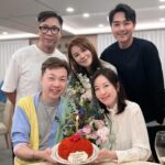 Priscilla Wong Instagram - 生日週🌈 多謝壽星仔送給我們的啦啦隊鮮花🤣 多謝壽星女同我我家老爺一齊喺停車場睇演唱會🤟🏻 這麼近那麼遠 免費演唱會 隔住條大馬路都感受到個氣氛